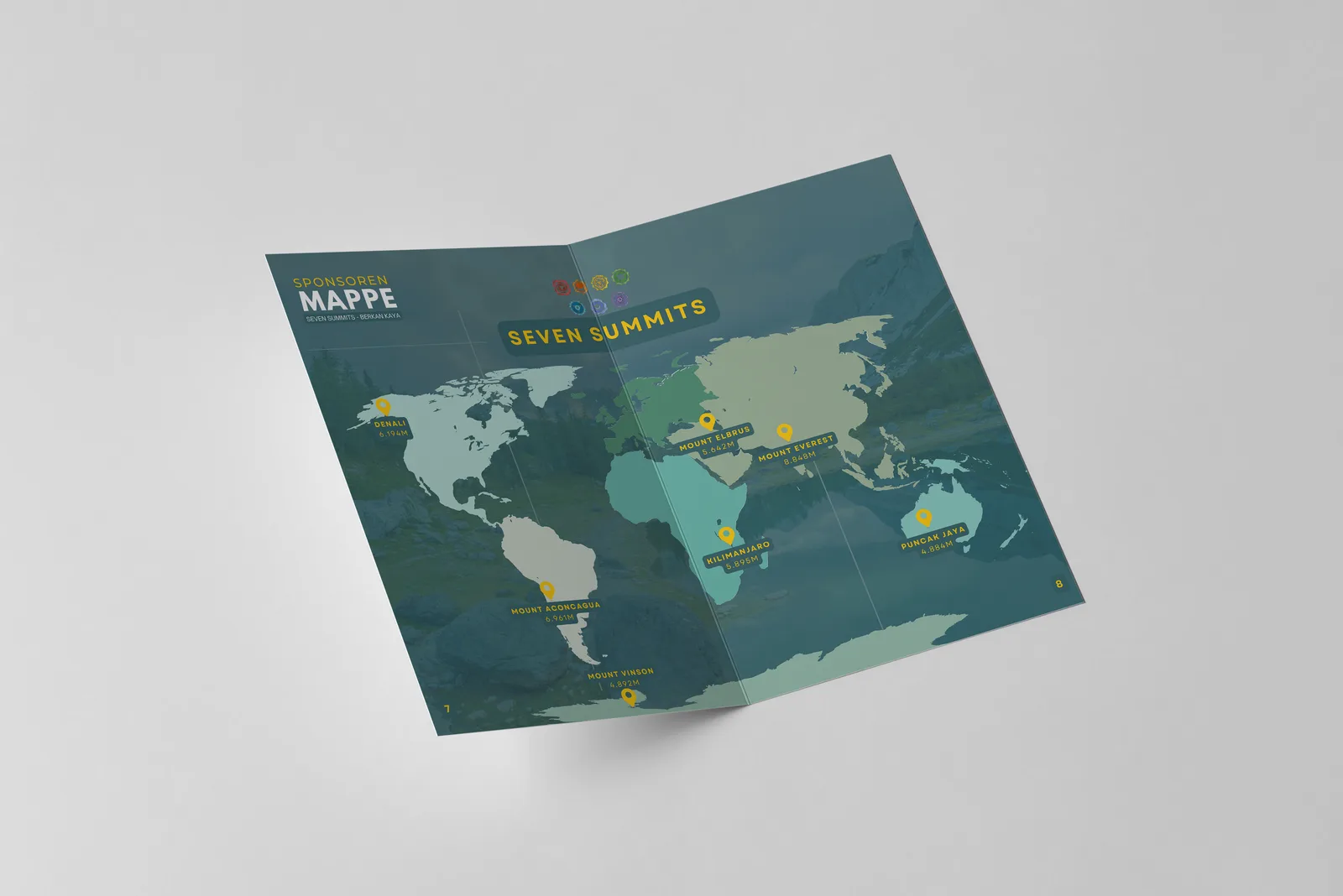 Einblick 1 in das Projekt für Berkan Kaya — Seven Summits