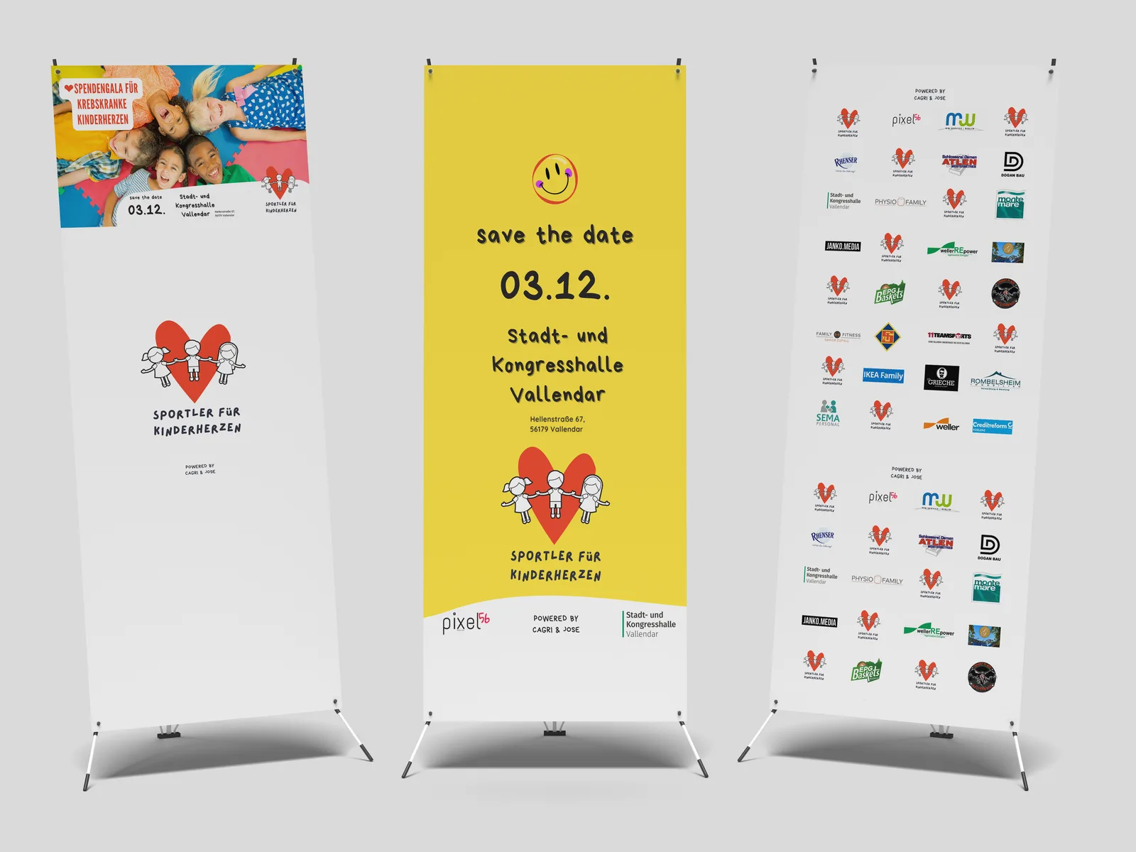 Sportler für Kinderherzen — Marketing & Branding für eine Spendengala